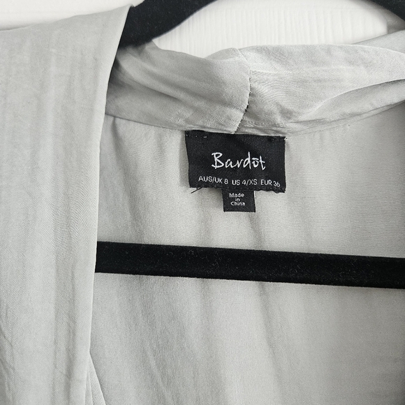 Bardot Wrap Dress - Sea Foam - Picture 5 of 10